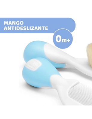 Cepillo y peine de Chicco Azul