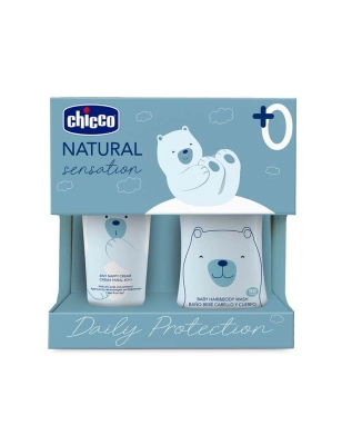 Pack Crema Pañal y Gel Champu Natural Sense de Chicco