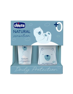 Pack Crema Pañal y Gel Champu Natural Sense de Chicco