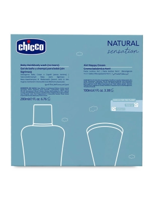 Pack Crema Pañal y Gel Champu Natural Sense de Chicco