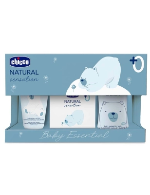 Pack Higiene con Agua de Colonia Natural Sense de Chicco