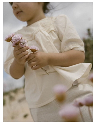 Camisa Bordado De Lil'Atelier