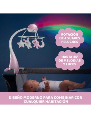 Móvil de Cuna con Proyector Arcoiris de Chicco