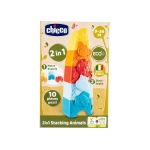 Torre Apilable 2 en 1 Animalitos Eco de Chicco