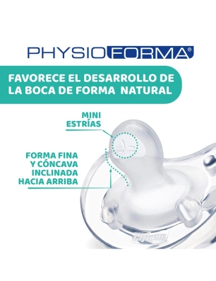 Chupete de Silicona PhysioSoft Todogoma de Chicco Transparente