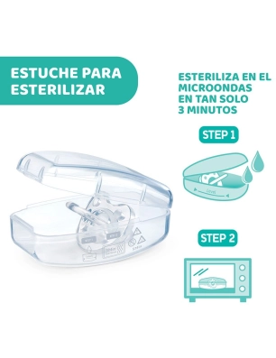 Chupete de Silicona PhysioSoft Todogoma de Chicco Transparente