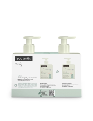 Pack Gel de Baño y Leche Hidratante de Suavinex