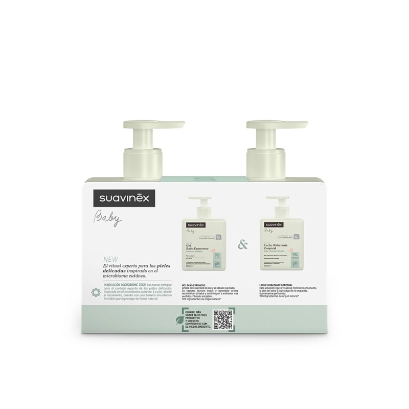 Pack Gel de Baño y Leche Hidratante de Suavinex