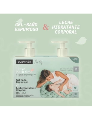 Pack Gel de Baño y Leche Hidratante de Suavinex