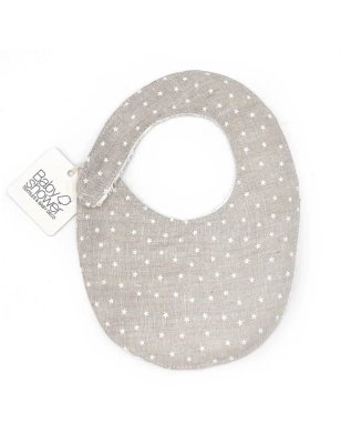 Babero Estampado Babyshower White Ministar