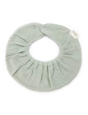 Babero Fancy de Babyshower Sage Podwer