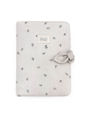Portadocumentos con lazo de Babyshower Apricot