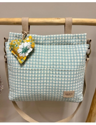 Bolsa Walk Luigi de Giraffa Bianca e Blu