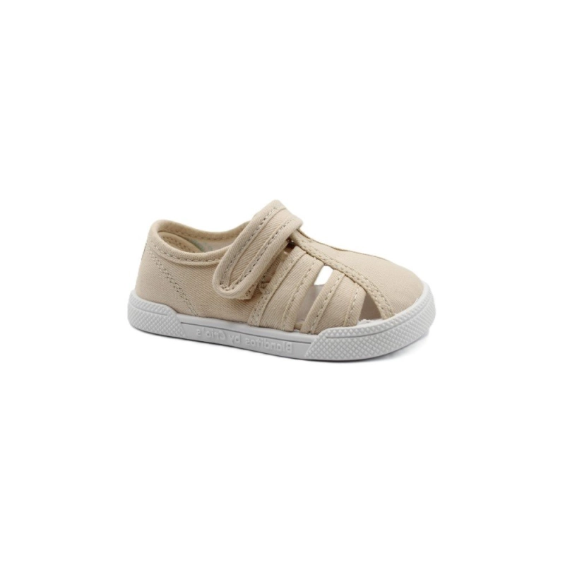 Sandalias Lona Blanditos Mango de Crio's