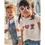 Camiseta M/C Apliques Crochet De Mayoral