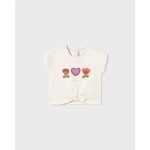 Camiseta M/C Apliques Crochet De Mayoral