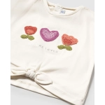 Camiseta M/C Apliques Crochet De Mayoral