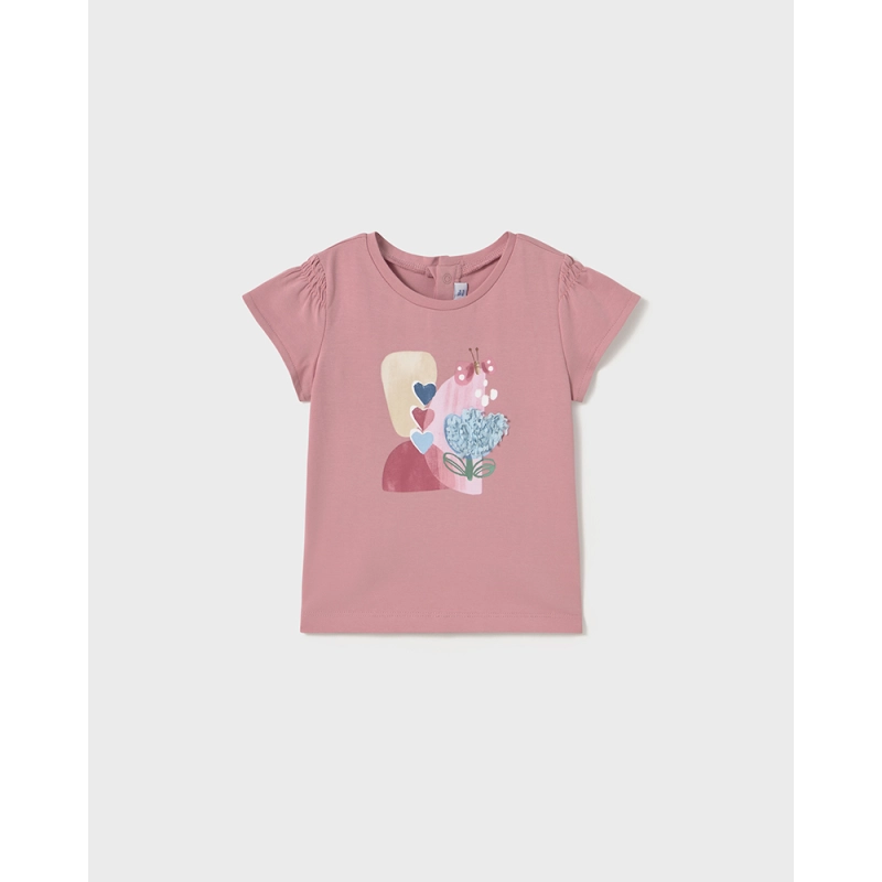 Camiseta M/C Bordado De Mayoral