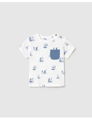 Camiseta M/C Estampada De Mayoral