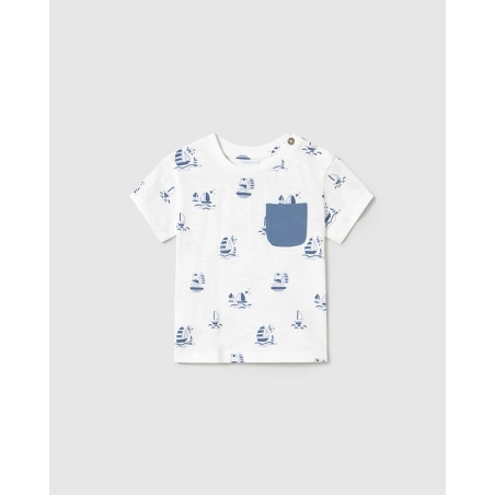 Camiseta M/C Estampada De Mayoral