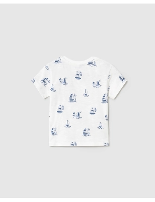 Camiseta M/C Estampada De Mayoral