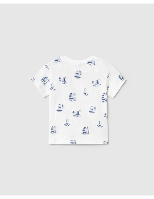 Camiseta M/C Estampada De Mayoral