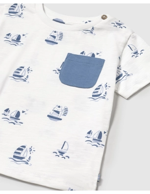 Camiseta M/C Estampada De Mayoral