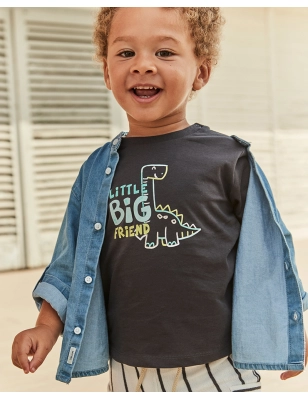 Camiseta M/C Mix De Mayoral