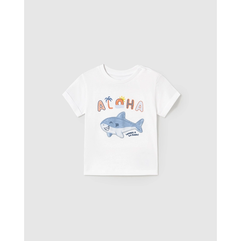Camiseta M/C Aplique De Mayoral