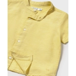 Camisa M/C Cuello Mao Lino De Mayoral