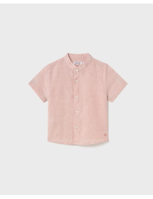 Camisa M/C Cuello Mao Lino De Mayoral