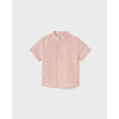 Camisa M/C Cuello Mao Lino De Mayoral