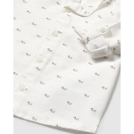 Camisa M/L Lino Cuello Mao De Mayoral