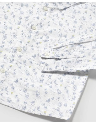 Camisa M/L Estampada De Mayoral
