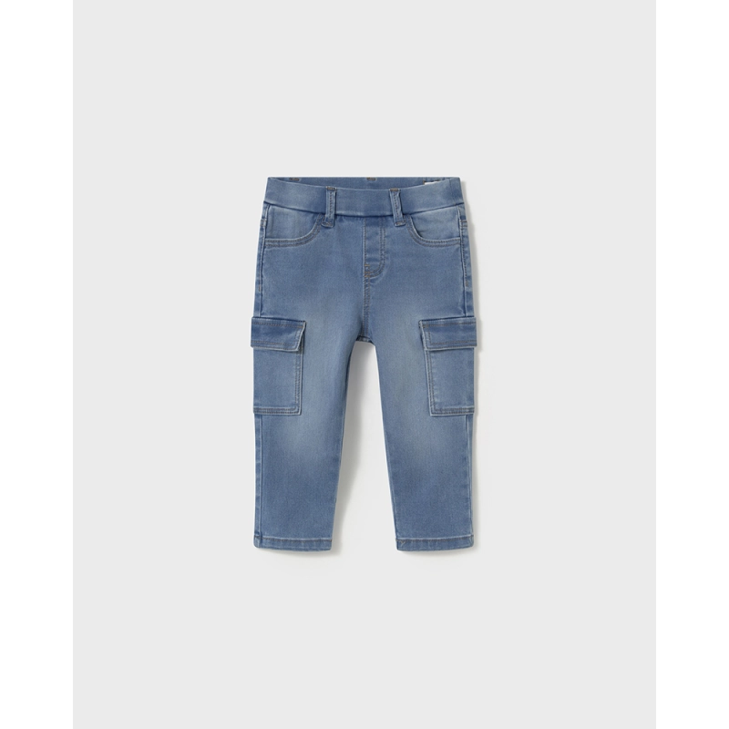 Pantalon Denim Cargo De Mayoral