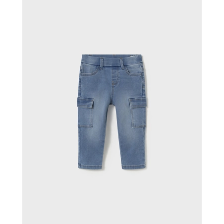 Pantalon Denim Cargo De Mayoral