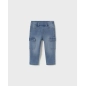Pantalon Denim Cargo De Mayoral