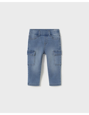 Pantalon Denim Cargo De Mayoral