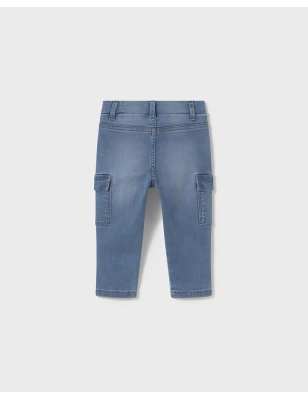 Pantalon Denim Cargo De Mayoral