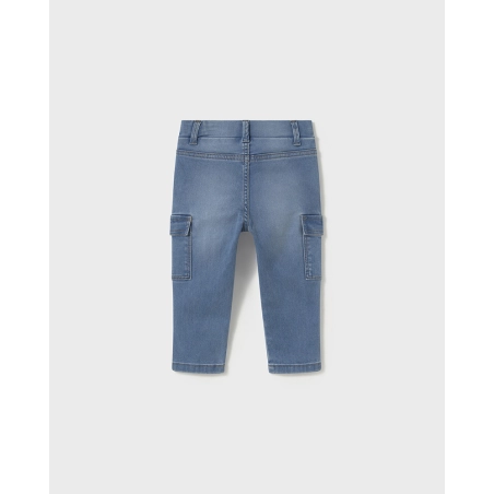 Pantalon Denim Cargo De Mayoral