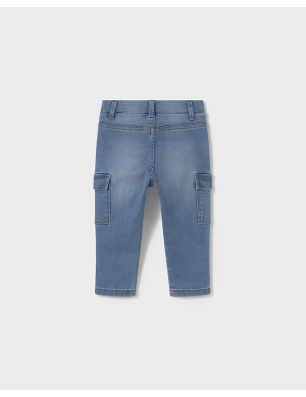 Pantalon Denim Cargo De Mayoral