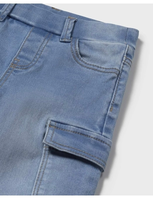 Pantalon Denim Cargo De Mayoral