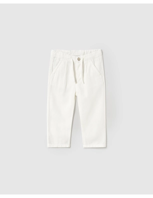 Pantalon Lino Relaxed De Mayoral