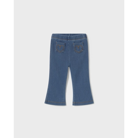 Leggings Flared Knitted Denim De Mayoral
