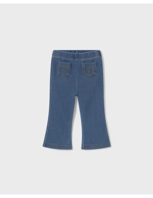 Leggings Flared Knitted Denim De Mayoral