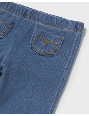 Leggings Flared Knitted Denim De Mayoral