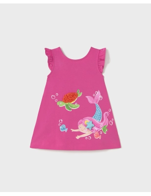 Vestido Punto Serigrafiado De Mayoral