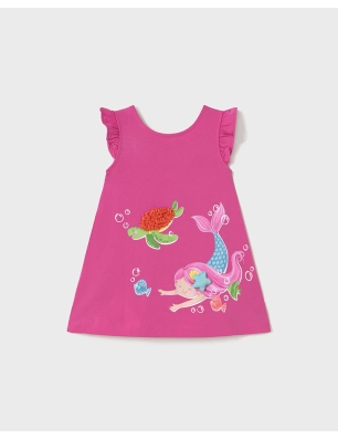 Vestido Punto Serigrafiado De Mayoral