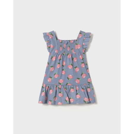 Vestido Punto Estampado De Mayoral