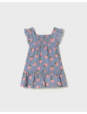 Vestido Punto Estampado De Mayoral